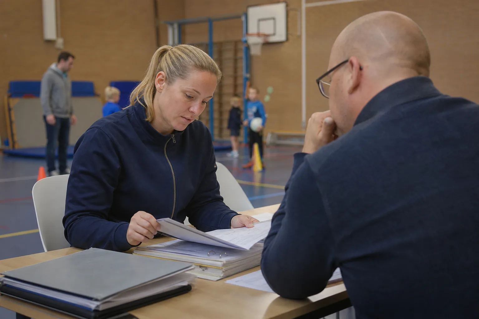Een Nederlandse sportclub of leslokaal. Beeld bij het artikel: Waaraan ziet een toezichthouder tijdens de inspectie meteen dat je opvangdossier niet klopt?